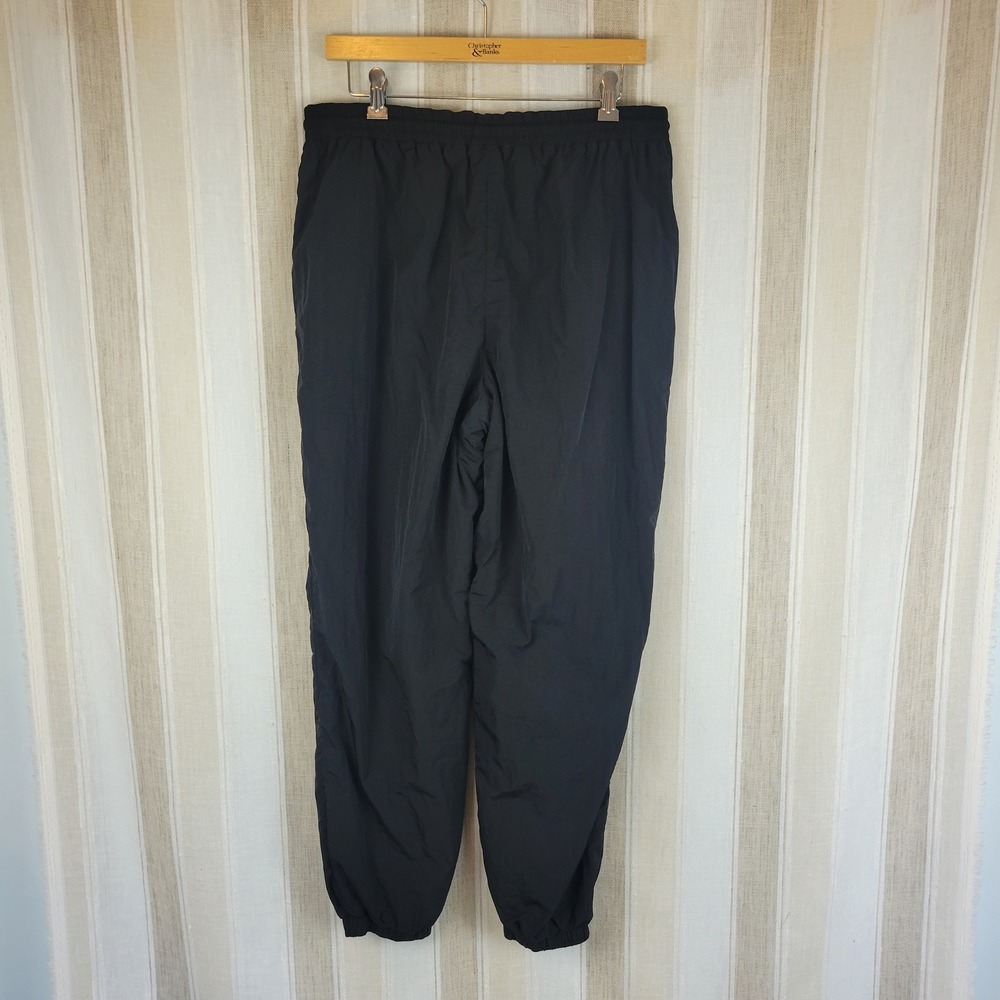 Good American Essential Nylon Track Pants Black Size 3/US Large - Picture 10 of 10